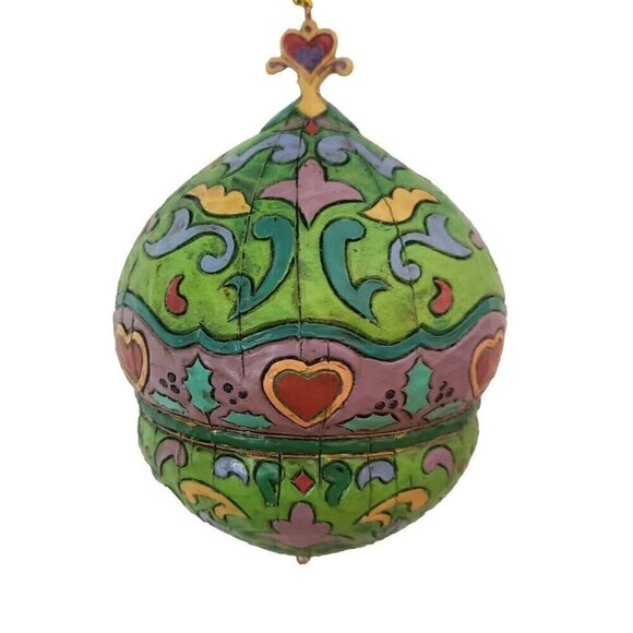 2008 JIM SHORE A HEAVENLY TUNE ANGEL VILLAGE CHRISTMAS ORNAMENT DANBURY MINT - Picture 5 of 7